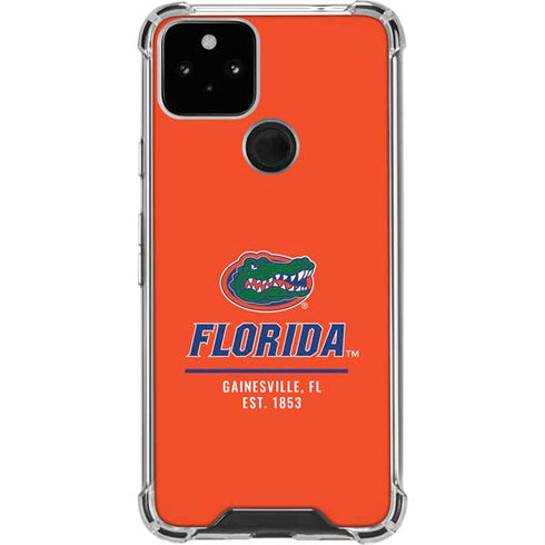 University of Florida Gainesville Est 1853 Google Pixel 5 Clear Case